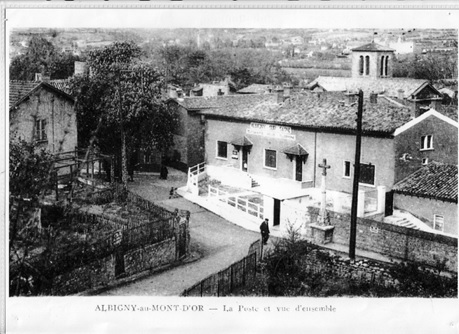 PARCOURS DU PATRIMOINE - La poste d'Albigny sur Saône.